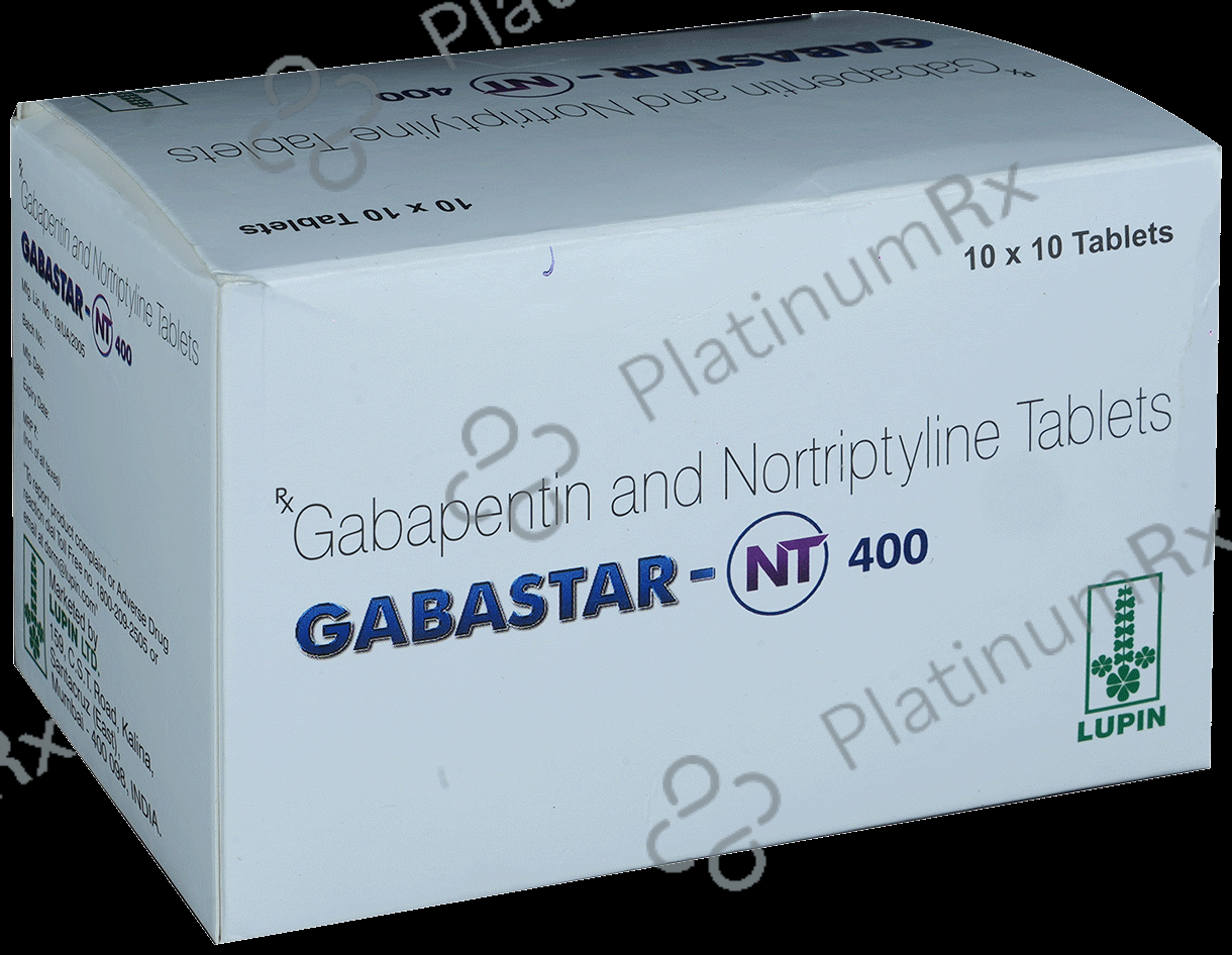 Gabastar NT 400/10mg Tablet 10s