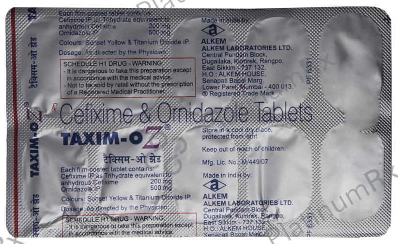 Taxim-OZ Tablet