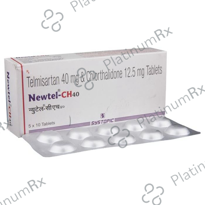 Newtel CH 40/12.5mg Tablet 10s