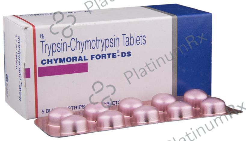 Chymoral Forte 200000AU DS Tablet 10s