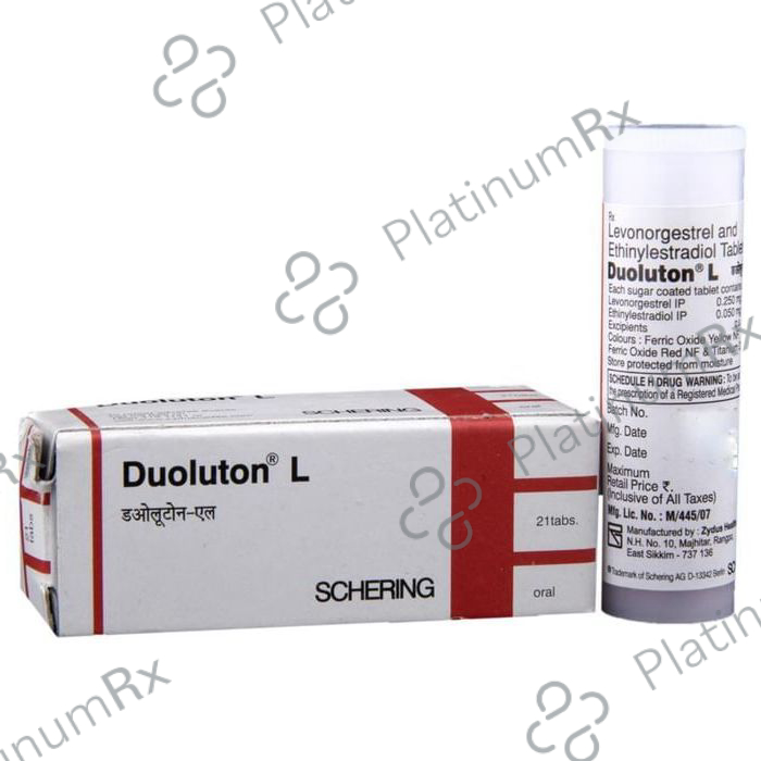 Duoluton L 0.05/0.25mg Tablet 21s