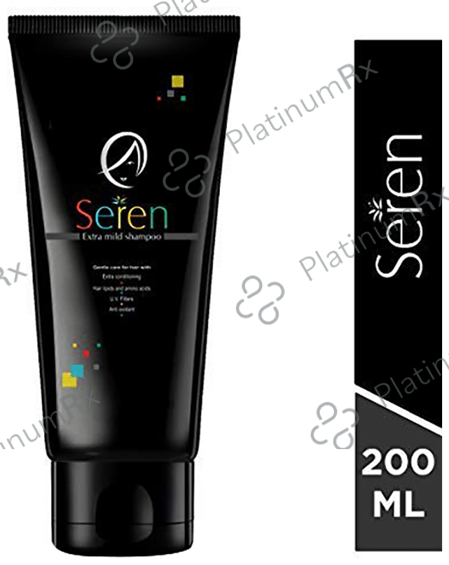 Seren Extra Mild Shampoo (200ml Each) 2 Tubes