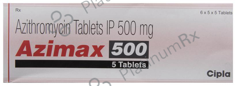Azimax 500 Tablet 5 Tablet