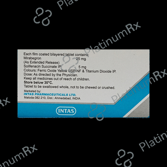 Megatas S 25/5mg Tablet ER 10s