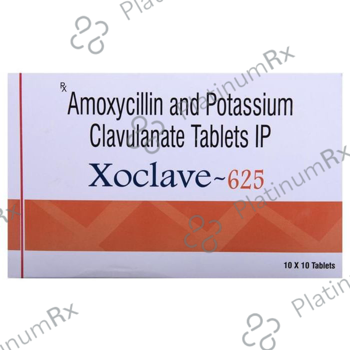 Xoclave 625mg Tablet 10s