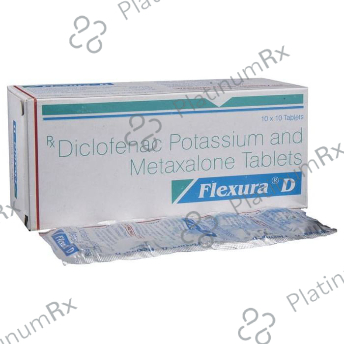 Flexura D 50/400mg Tablet 10s