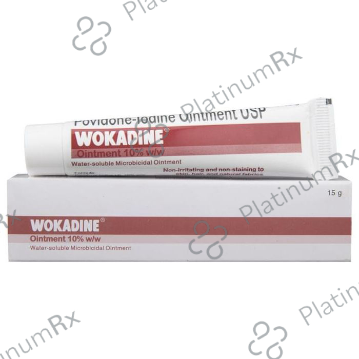 Wokadine 10% Ointment 15gm