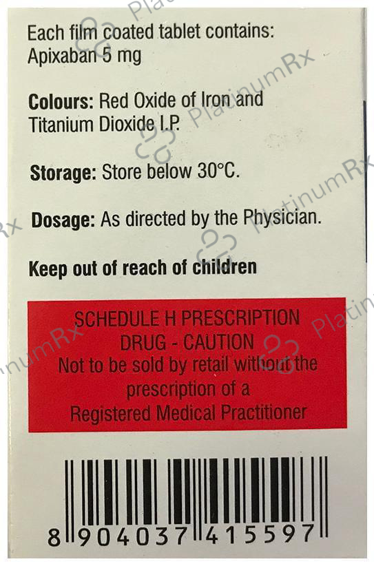 Apigat 5mg Tablet 30s