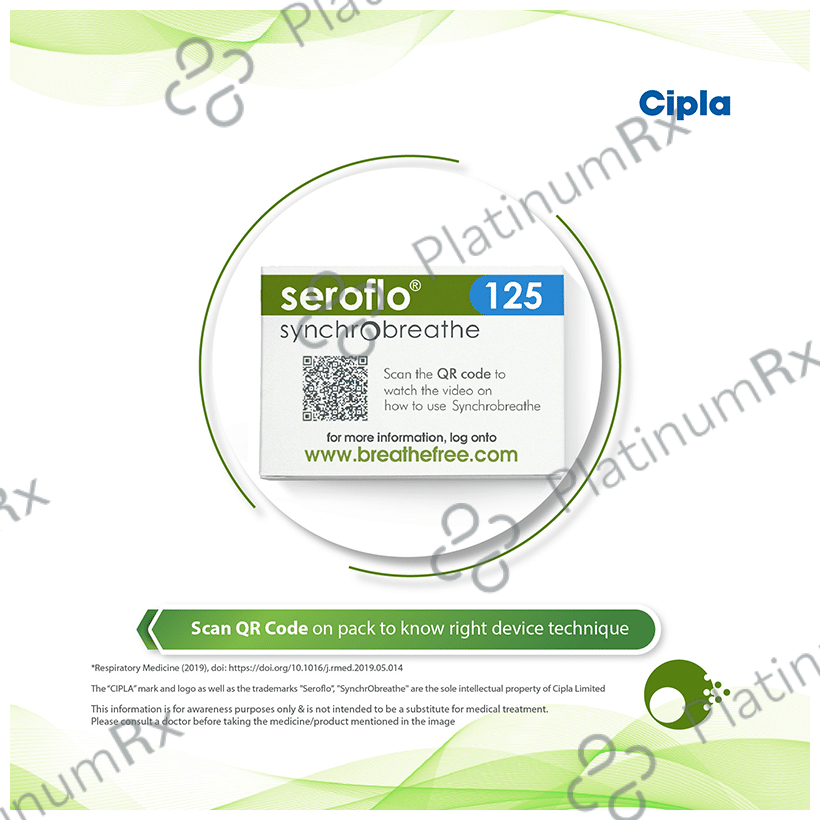 Seroflo 125/25mcg Synchrobreathe 120MDI