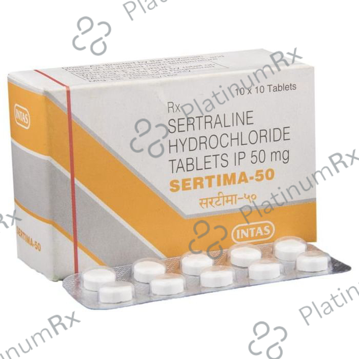 Sertima 50mg Tablet 10s