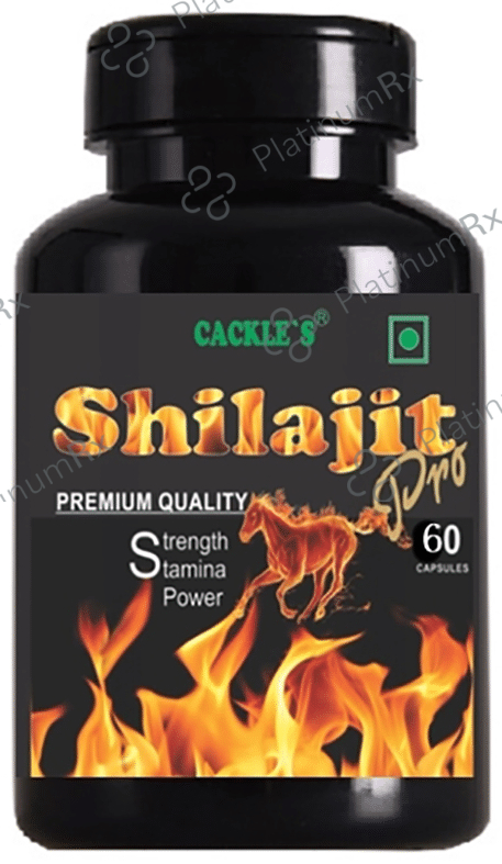 Cackle's Shilajit Pro Capsule 60s
