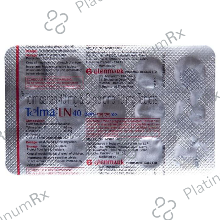 Telma LN 10/40mg Tablet 15s