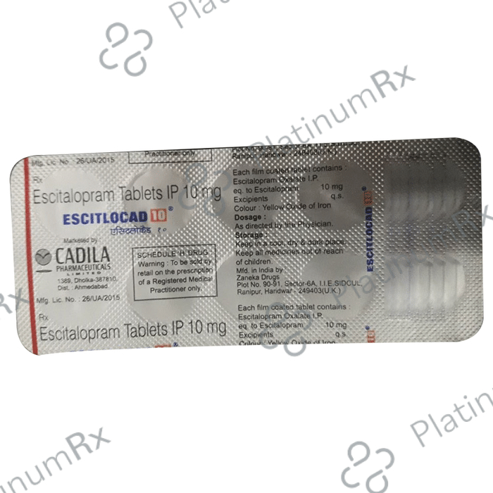 Escitlocad 10 Tablet