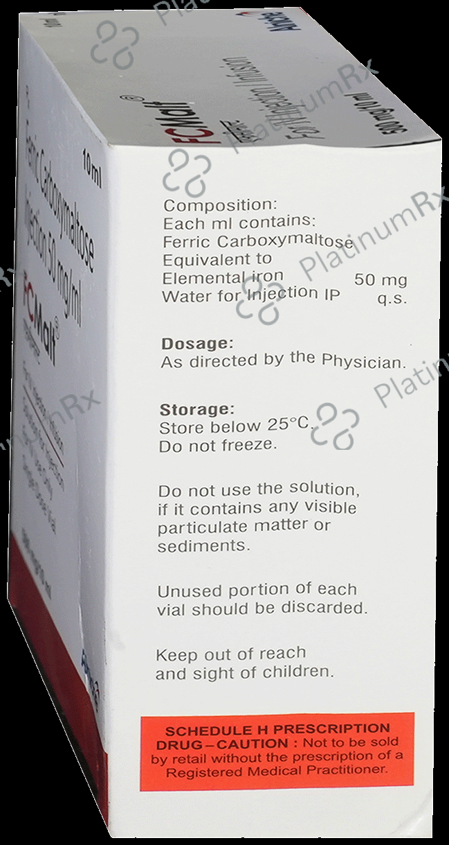 Fcmalt 50mg Injection 10ml