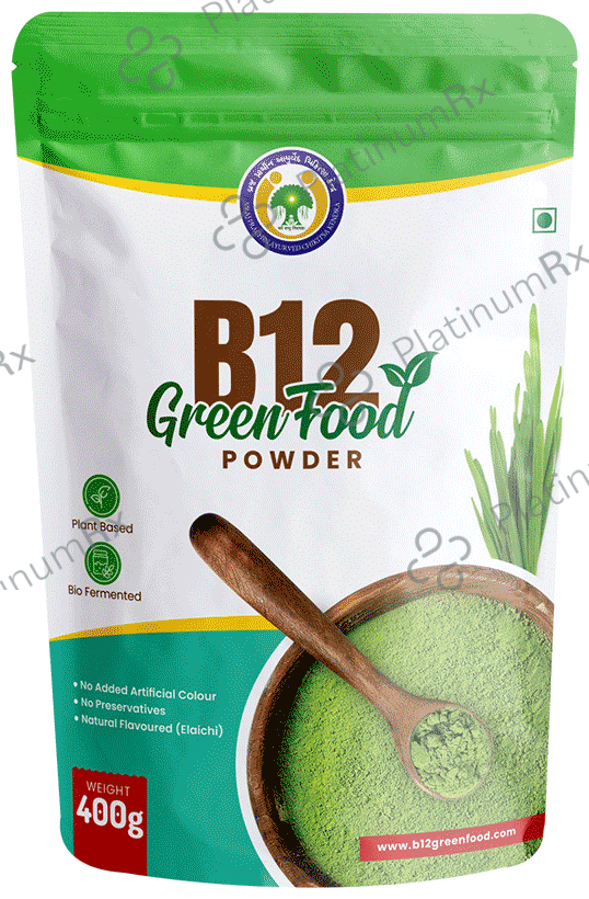 B12 Green Food B12 Green Food Powder (400gm Each) Elaichi