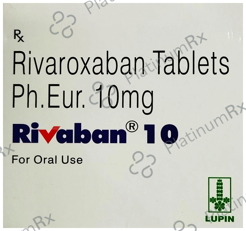Rivaban 10mg Tablet 10s
