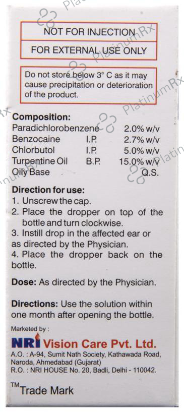 Wax-Off Advance Ear Drop