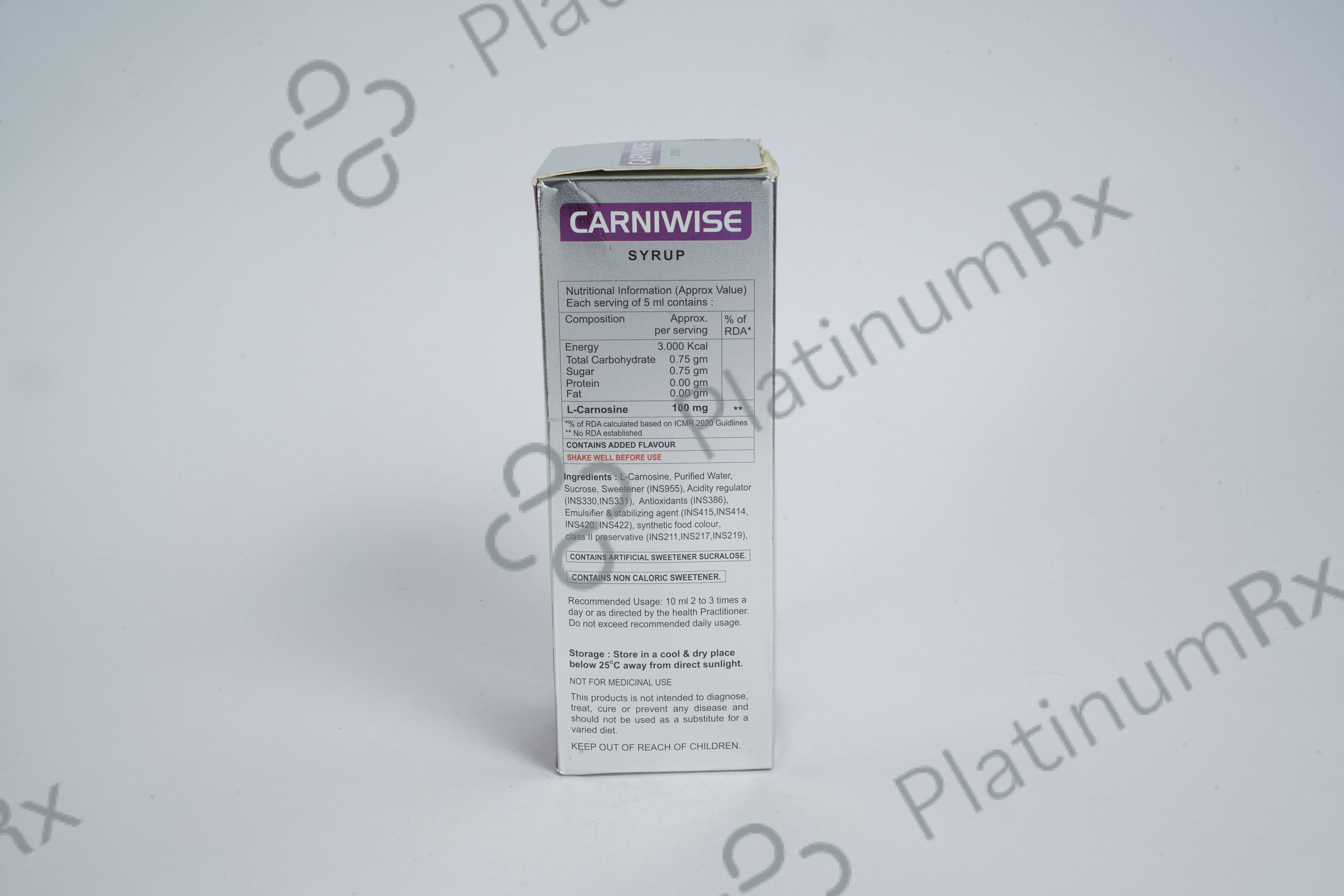 Carniwise 100mg Syrup 200ml