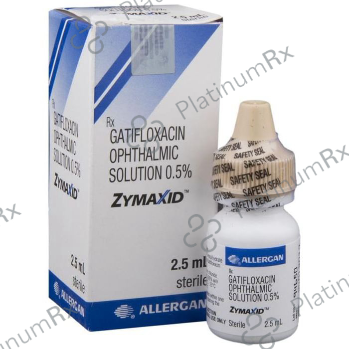 Zymaxid 0.5% Ophthalmic Solution 1s