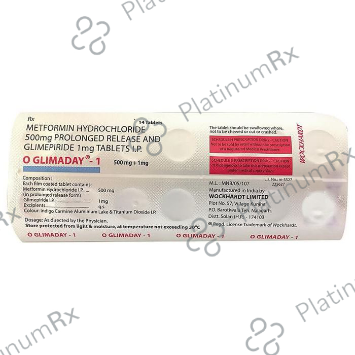 O Glimaday 1 Tablet PR