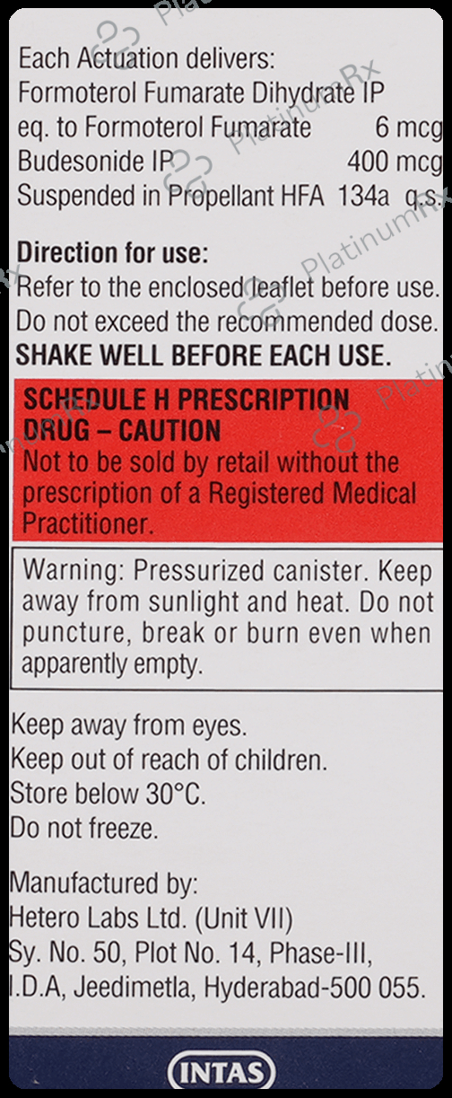 Quikhale FB 400/6mcg Inhaler 120MDI