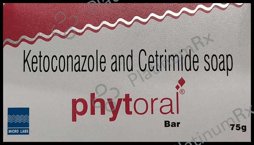 Phytoral 2/0.5% Soap Bar 75gm