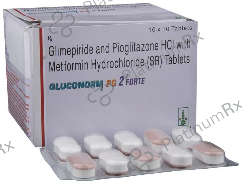 Gluconorm PG 2 Forte Tablet 10s