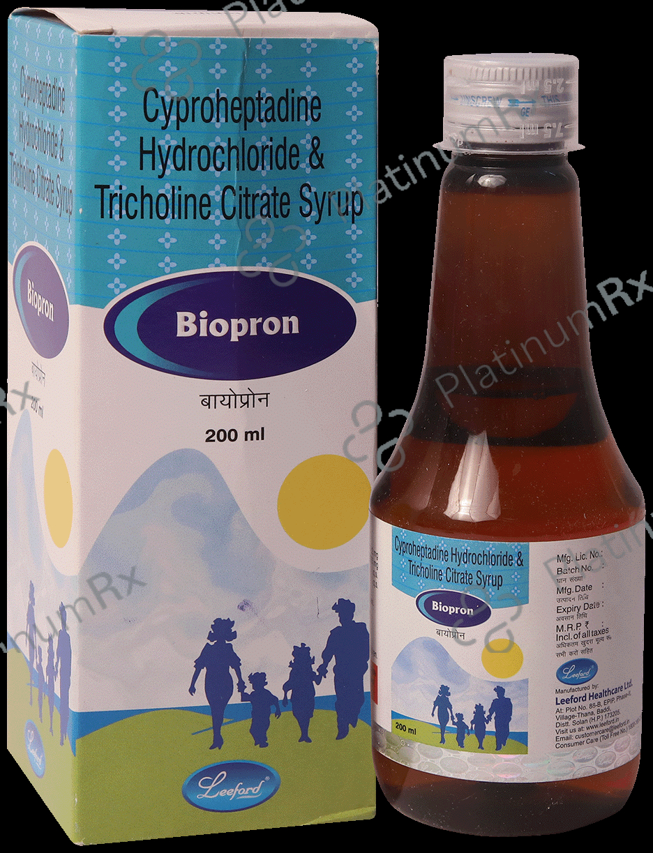 Biopron 2/275mg Syrup 200ml