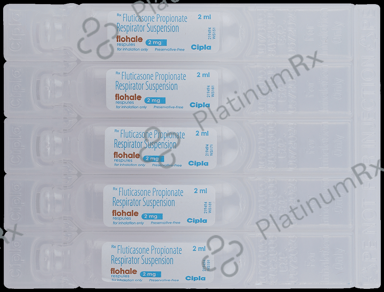 Flohale 2mg Respules 2ml*5s