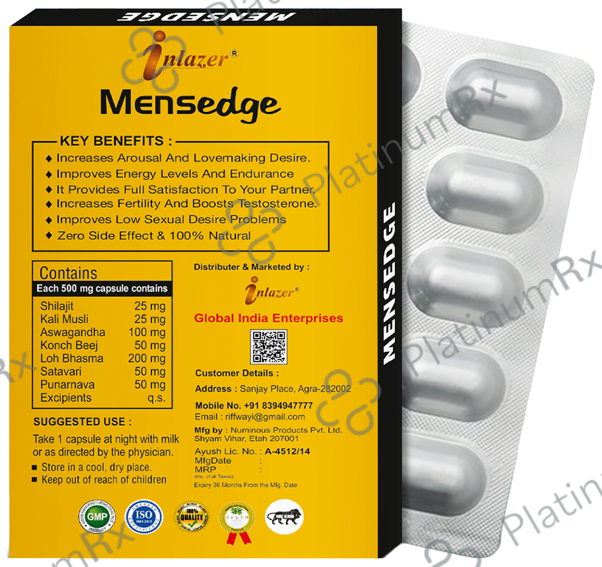 Inlazer Mensedge Capsule