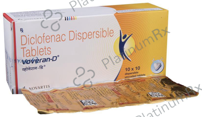 Voveran D 50mg Tablet DT 10s