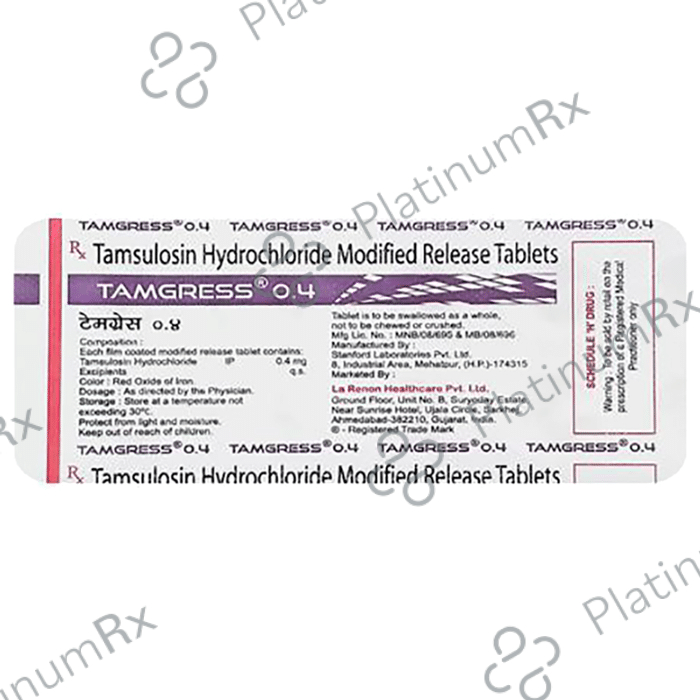 Tamgress 0.4mg Tablet MR 10s