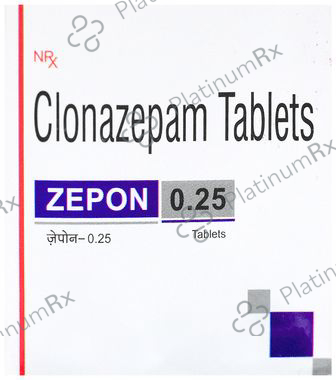 Zepon 0.25 Tablet MD