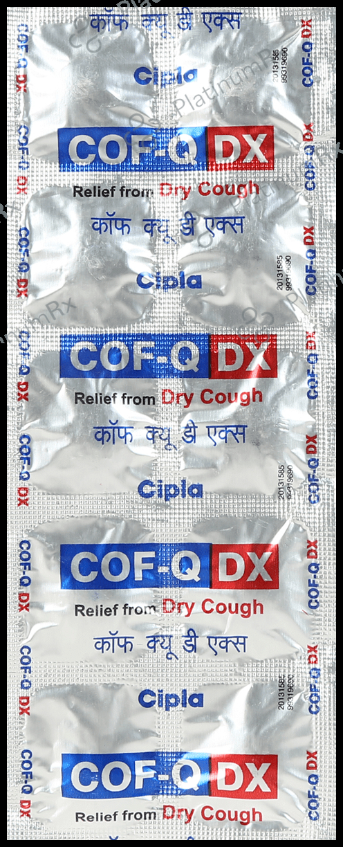 Cof Q DX 5/2/10mg Tablet 10s