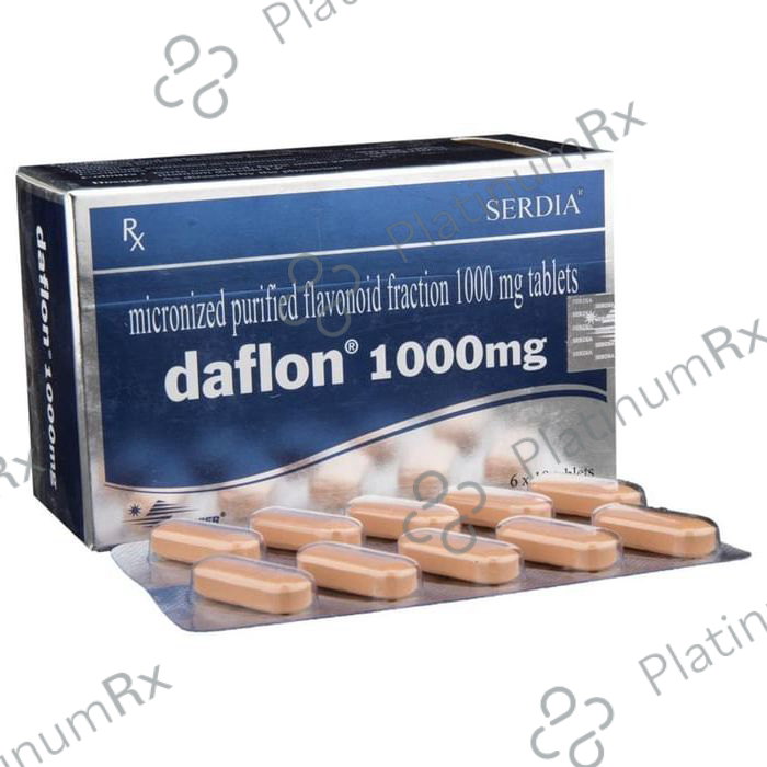 Daflon 1000mg Tablet 10 Tablet