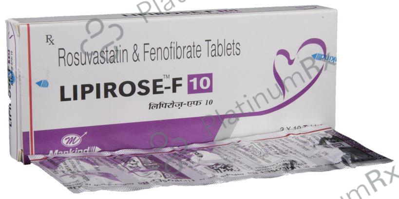 Lipirose F 145/10mg Tablet 10s