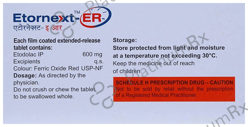 Etornext ER 600mg Tablet 10s