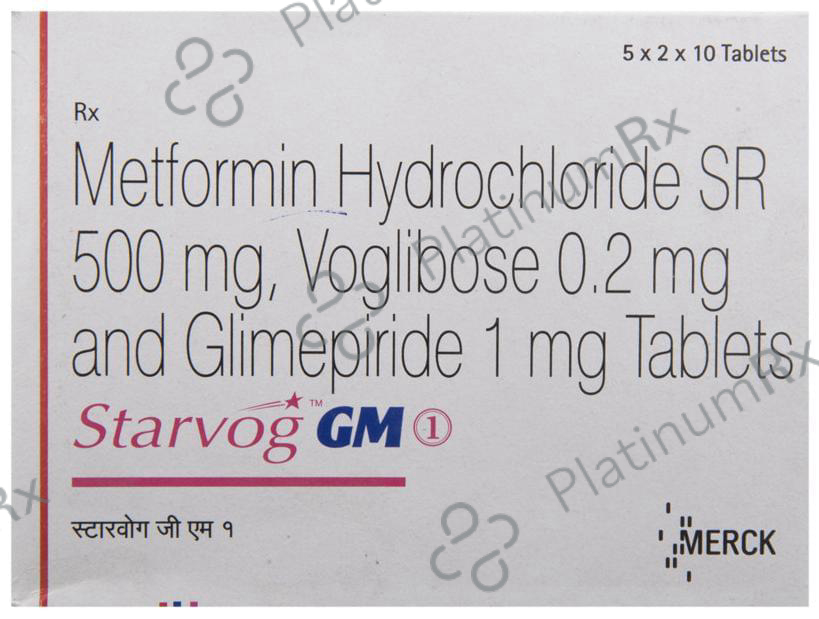 Starvog GM 1/500/0.2mg Tablet SR 10s