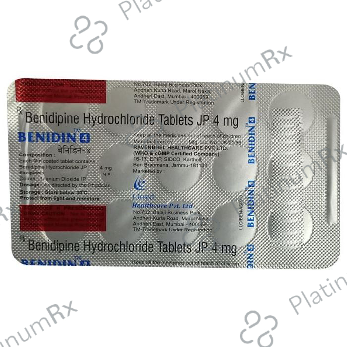 Benidin 4 Tablet 10 Tablet