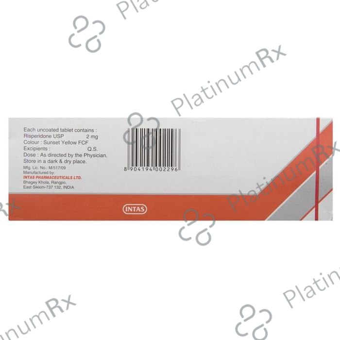 Risdone 2mg Tablet 10s