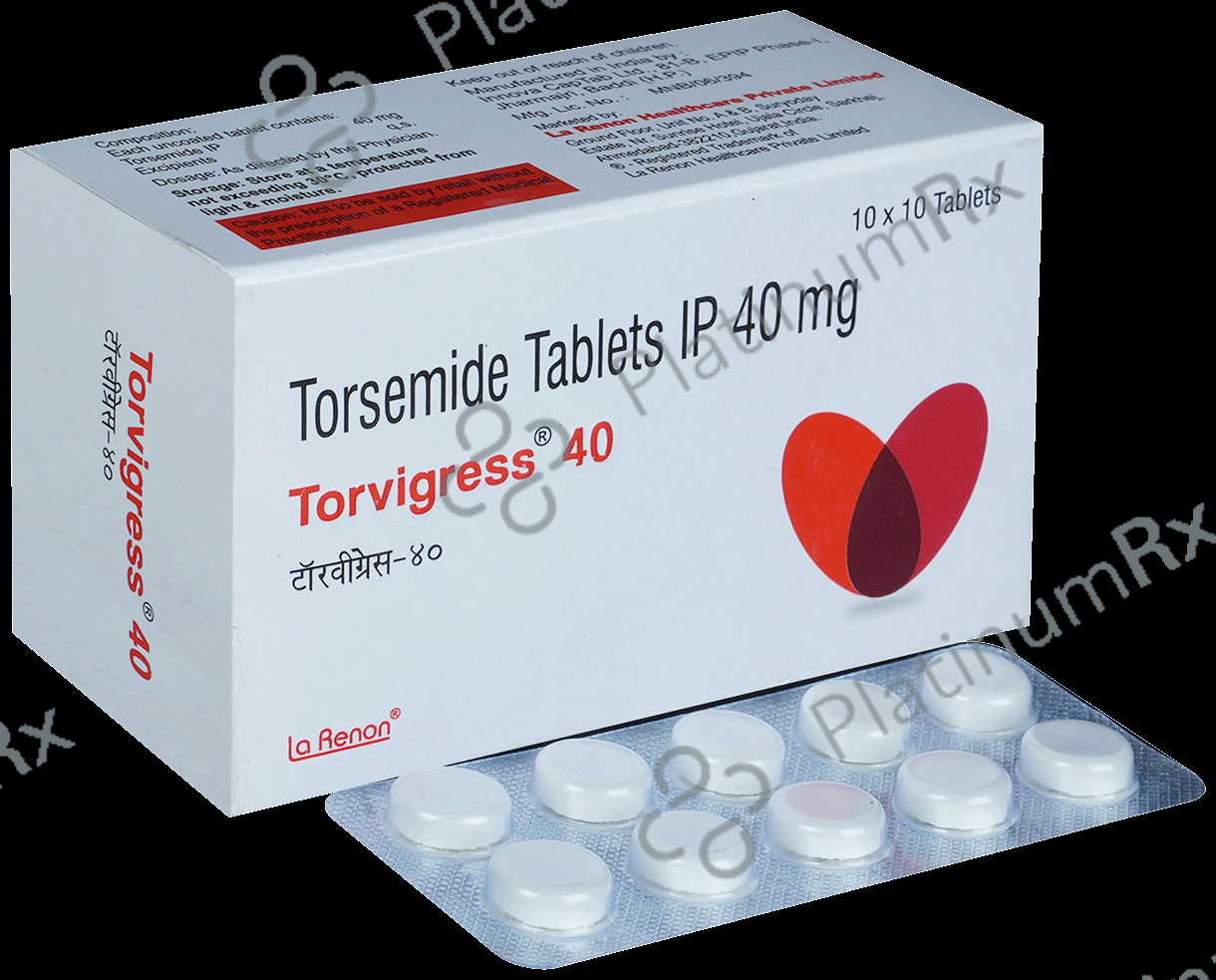 Torvigress 40mg Tablet 10s