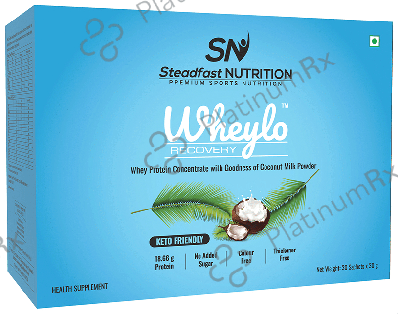 Steadfast Nutrition Wheylo Recovery Sachet (30gm Each)