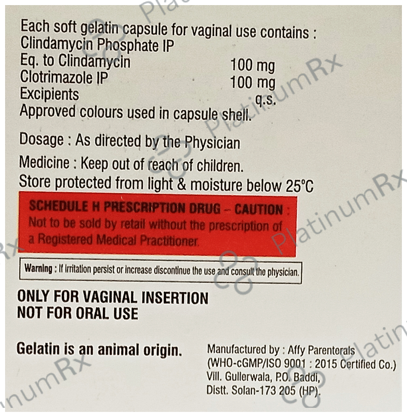 Applygen Soft Gelatin Vaginal Suppositories