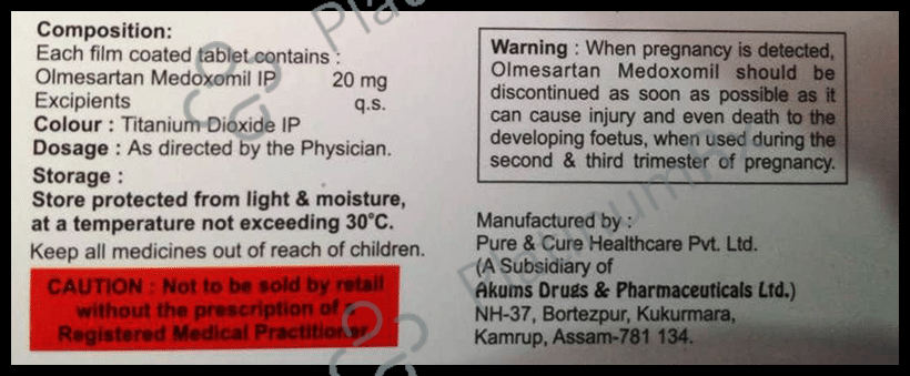 Olpress 20 Tablet