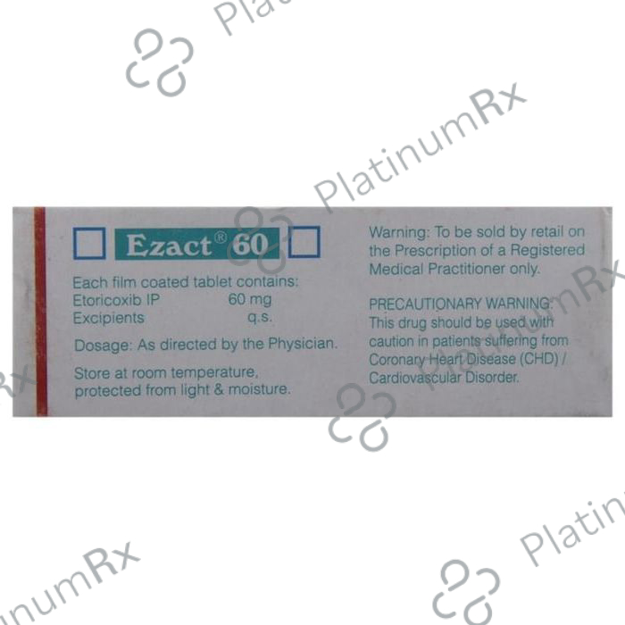 Ezact 60mg Tablet 10s