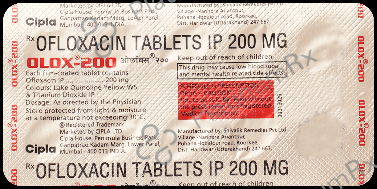 Olox 200mg Tab 10s