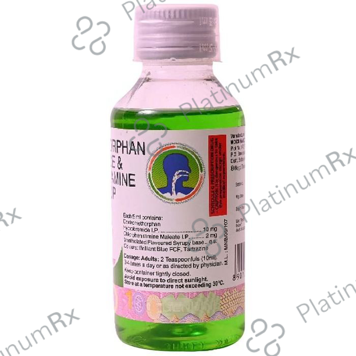 Zedex Cough 2/10mg Syrup 100ml