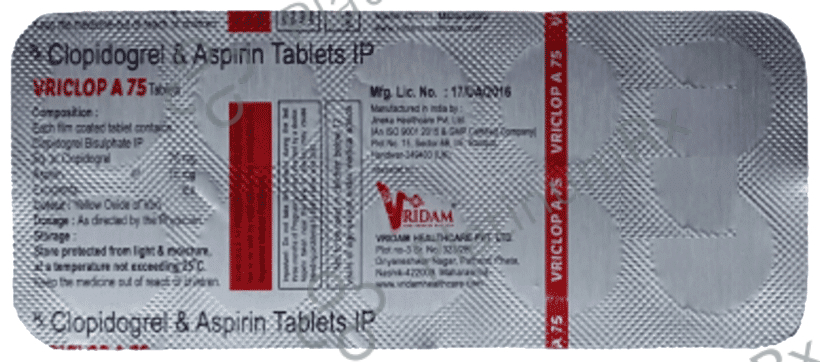 Vriclop A 75 Tablet