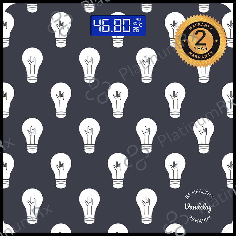 Vandelay Spirit Series Body Weighing Scale 1 Yo bulb