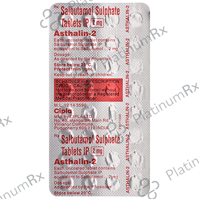 Asthalin 2 Tablet 30 Tablet